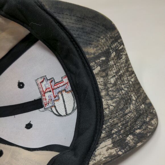 Unbranded Men's Basketball Camo Strapback Hat Green Adjustable Embroidered - Picture 10 of 10